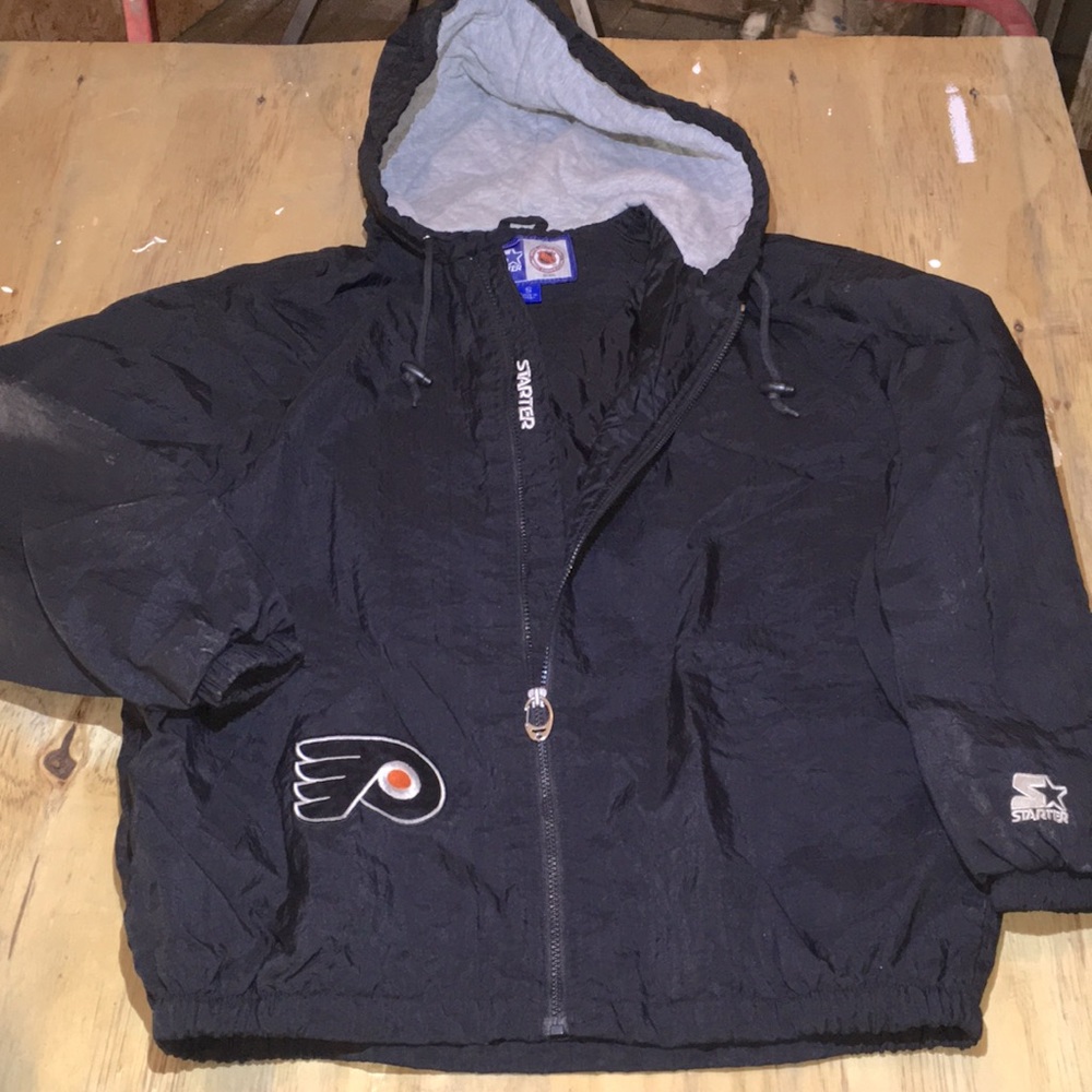 VTG STARTER Philadelphia Flyers windbreaker jacket